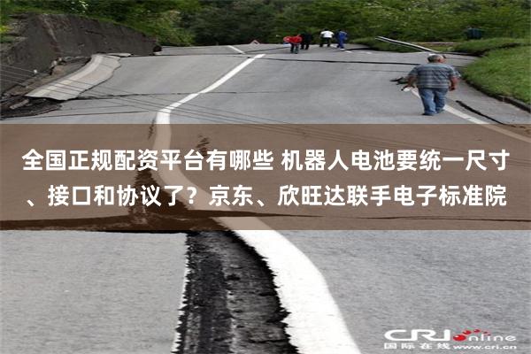 全国正规配资平台有哪些 机器人电池要统一尺寸、接口和协议了？京东、欣旺达联手电子标准院