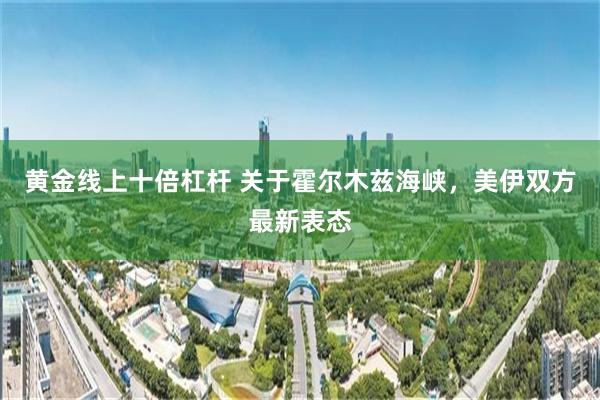 黄金线上十倍杠杆 关于霍尔木兹海峡，美伊双方最新表态
