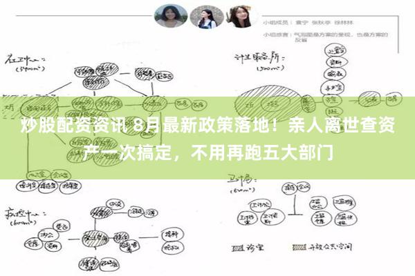 炒股配资资讯 8月最新政策落地！亲人离世查资产一次搞定，不用再跑五大部门